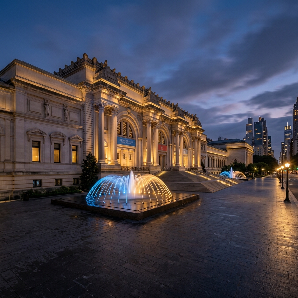 Met Museum Twilight