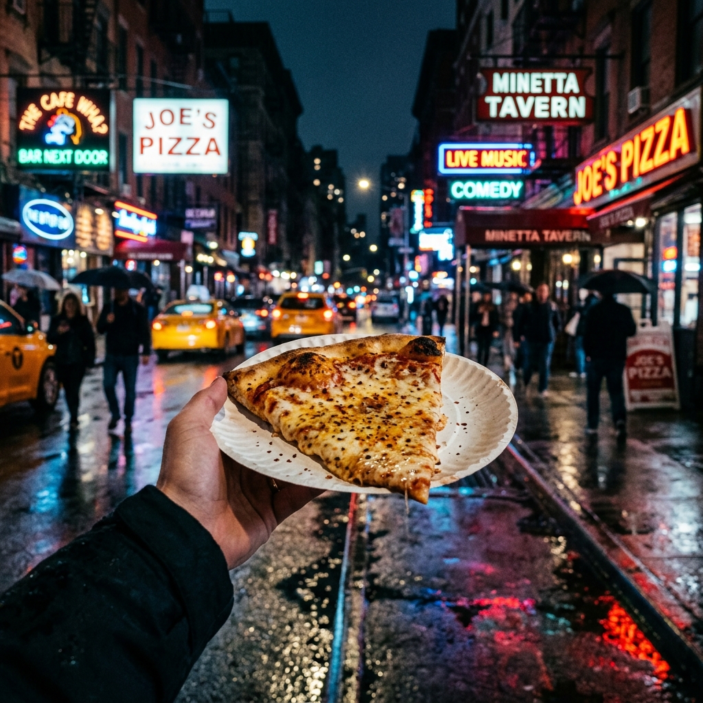 NYC Pizza Aesthetic
